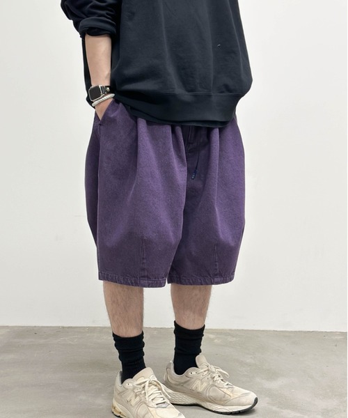 HIRO タックデニムショーツ HIRO タックデニムショーツ