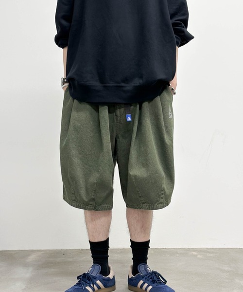 HIRO タックデニムショーツ HIRO タックデニムショーツ HIRO タックデニムショーツ レギュラー