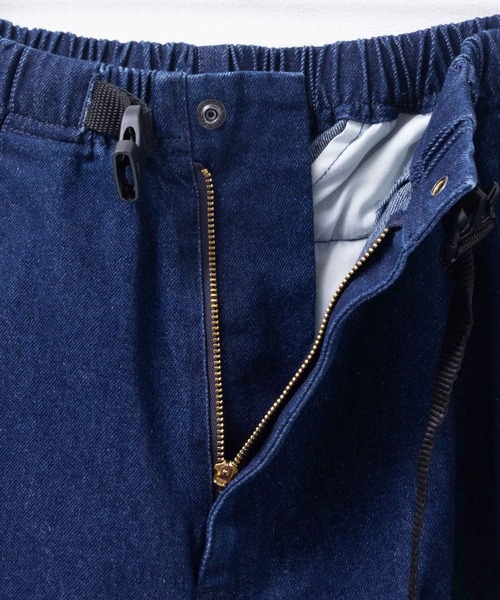 GERRY タックワイドハーフパンツ/ショートパンツ（デニムパンツ