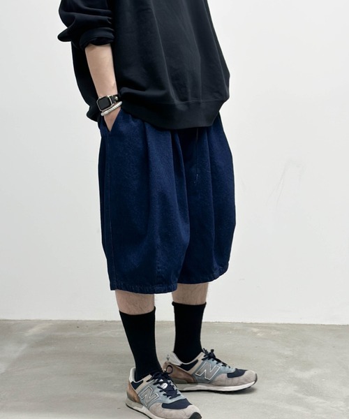 GERRY（ジェリー）の「GERRY タックワイドハーフパンツ/ショート