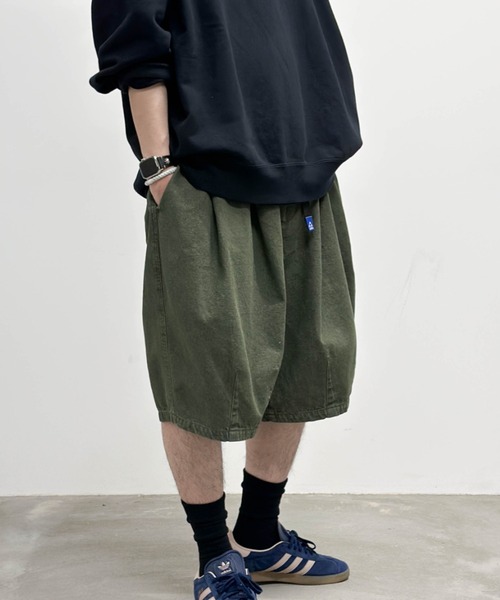 GERRY（ジェリー）の「GERRY タックワイドハーフパンツ/ショート