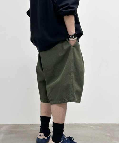 GERRY（ジェリー）の「GERRY タックワイドハーフパンツ/ショート