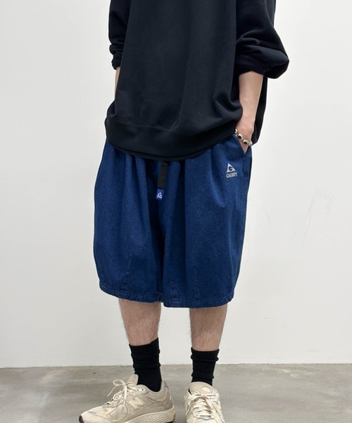 GERRY（ジェリー）の「GERRY タックワイドハーフパンツ/ショート