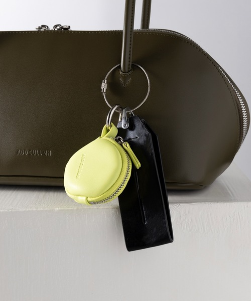ADD CULUMN（アドカラム）の「【ADD CULUMN】25AW MACARON KEY CHARM A25W02A445（キーケース/キーアクセサリー・レディース・イエロー/サックスブルー・FREE）」の2枚目の写真