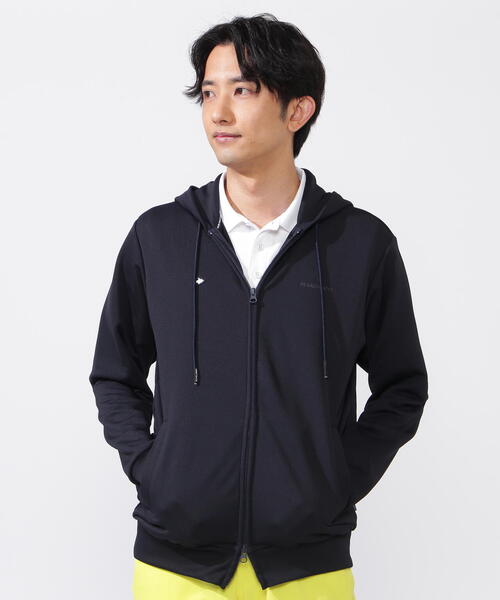 PEARLY GATES】【PG ESSENTIAL】ハイスペックコンパクト裏毛フルジップ