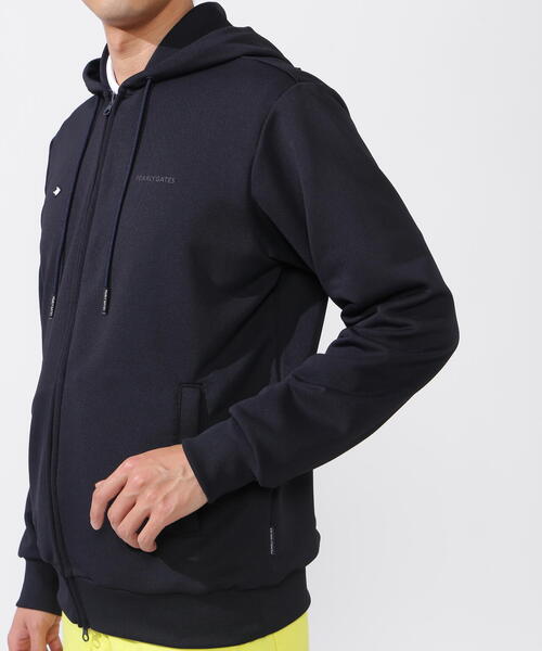 PEARLY GATES】【PG ESSENTIAL】ハイスペックコンパクト裏毛フルジップ