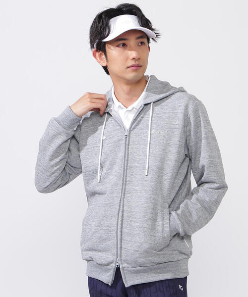 PEARLY GATES】【PG ESSENTIAL】ハイスペックコンパクト裏毛フルジップ