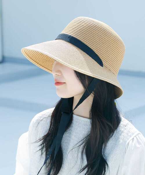 極美品】英国 イギリス製 major ペーパーハット 帽子 リボン 楽天市場