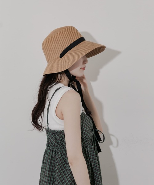 SMELLY（スメリー）の「ペーパーリボンハット（ハット・レディース・アイボリー/ベージュ・-）」の15枚目の写真
