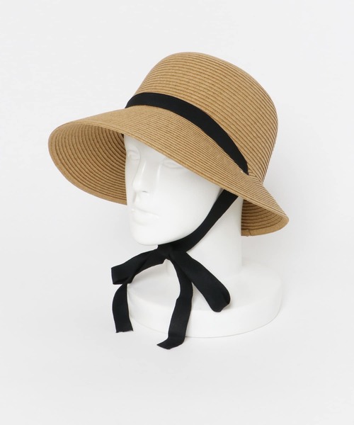 SMELLY（スメリー）の「ペーパーリボンハット（ハット・レディース・アイボリー/ベージュ・-）」の18枚目の写真
