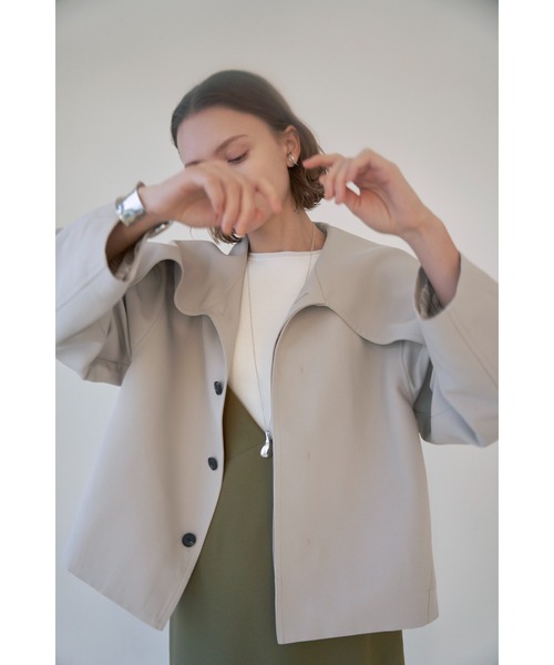 MIESROHE ミドル丈ステンカラーコート ミドル丈ステンカラーコート/洗える （ステンカラーコート）｜MK