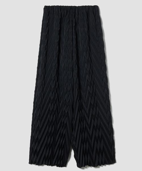 TELOPLAN(テーロプラン)の「【TELOPLAN】Poldi Pleats Pants / ポルディプリーツパンツ(その他パンツ・レディース・ブラック/パープル・ONE SIZE)」の6枚目の写真