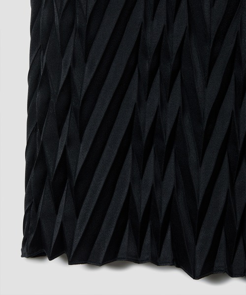 TELOPLAN(テーロプラン)の「【TELOPLAN】Poldi Pleats Pants / ポルディプリーツパンツ(その他パンツ・レディース・ブラック/パープル・ONE SIZE)」の8枚目の写真