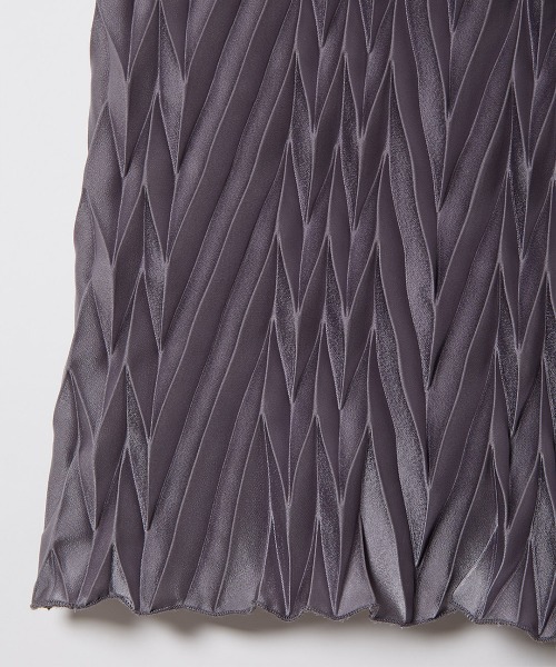 TELOPLAN(テーロプラン)の「【TELOPLAN】Poldi Pleats Pants / ポルディプリーツパンツ(その他パンツ・レディース・ブラック/パープル・ONE SIZE)」の12枚目の写真