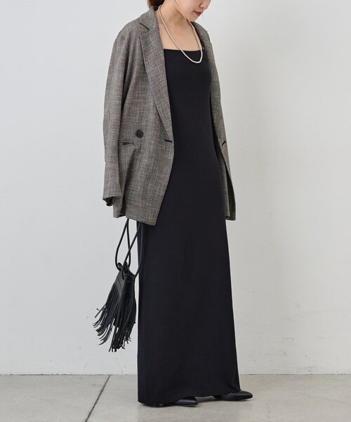 セール】総針ニットキャミワンピース（ワンピース）｜SHENERY