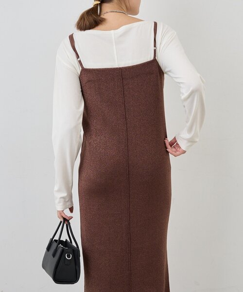 セール】総針ニットキャミワンピース（ワンピース）｜SHENERY