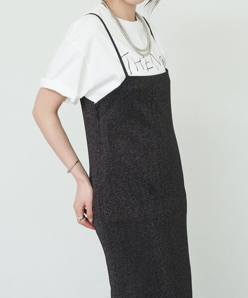 SHENERY(シーナリー)の「総針ニットキャミワンピース(ワンピース・レディース・ブラック系その他/ブラック/ブラウン・36/38)」の17枚目の写真