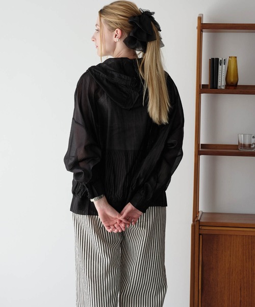 フリージアMiaミア　 ボアジャケットブルゾン 黒38Mサイズ　未使用 Maison MIHARA YASUHIRO - 【24AW】ワイド バック ボア ブルゾン