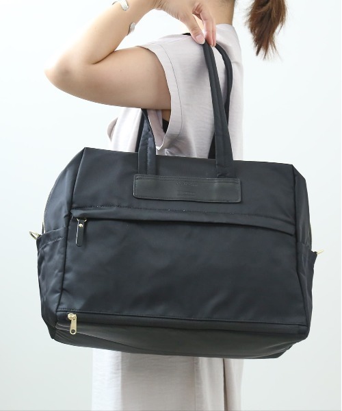 Legato Largo(レガートラルゴ)の「Legato Largo 撥水ナイロン 2WAY ボストンバッグ LT-D1273(ボストンバッグ・レディース・ネイビー・FREE)」の12枚目の写真