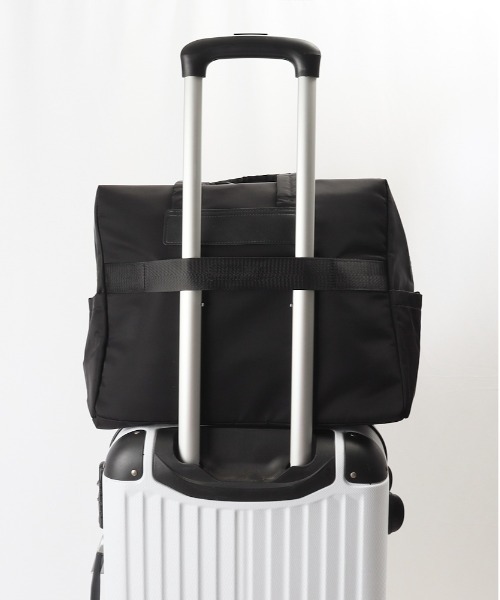 Legato Largo(レガートラルゴ)の「Legato Largo 撥水ナイロン 2WAY ボストンバッグ LT-D1273(ボストンバッグ・レディース・ネイビー・FREE)」の10枚目の写真