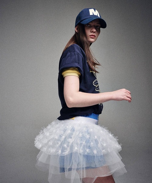 MINI SKIRT TULLE（スカート）｜Mardi Mercredi（マルディメクル