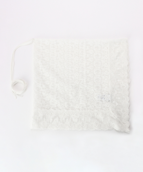 【GABRIEL LEE】MULTI LACE SHAWL：ストール