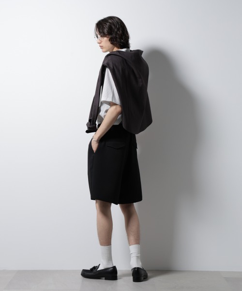 NANO universe（ナノユニバース）の「「ICE FLOW LINEN」バリエーションシャツ 半袖（シャツ/ブラウス・メンズ・ベージュ/ブルー/ホワイト・S/M/L）」の11枚目の写真