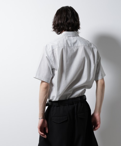 NANO universe（ナノユニバース）の「「ICE FLOW LINEN」バリエーションシャツ 半袖（シャツ/ブラウス・メンズ・ベージュ/ブルー/ホワイト・S/M/L）」の15枚目の写真