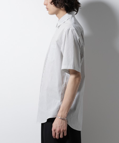 NANO universe（ナノユニバース）の「「ICE FLOW LINEN」バリエーションシャツ 半袖（シャツ/ブラウス・メンズ・ベージュ/ブルー/ホワイト・S/M/L）」の10枚目の写真