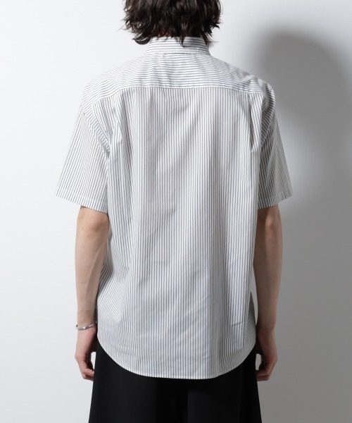 NANO universe（ナノユニバース）の「「ICE FLOW LINEN」バリエーションシャツ 半袖（シャツ/ブラウス・メンズ・ベージュ/ブルー/ホワイト・S/M/L）」の9枚目の写真