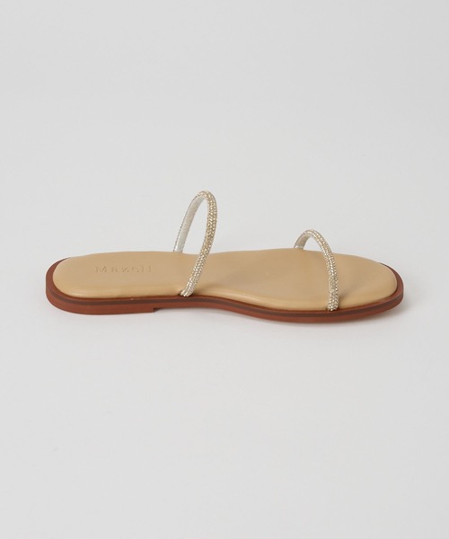 BARNYARDSTORM（バンヤードストーム）の「Mazell / グリッターフラットサンダル（サンダル・レディース・ブラック/ベージュ・L/M/S/LL）」の19枚目の写真