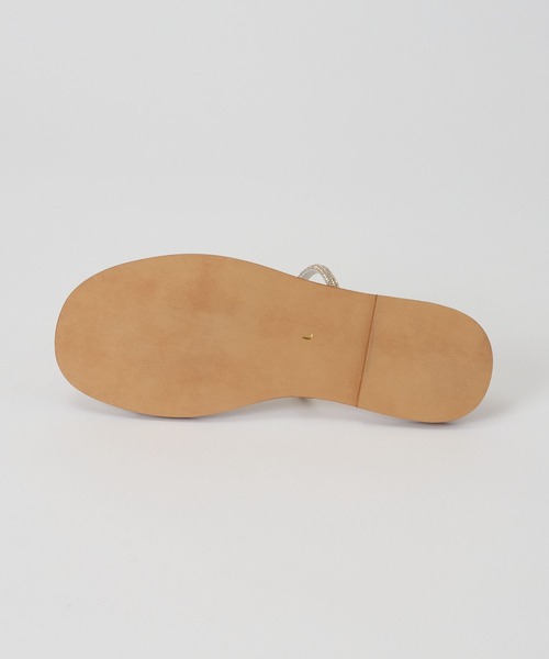 BARNYARDSTORM（バンヤードストーム）の「Mazell / グリッターフラットサンダル（サンダル・レディース・ブラック/ベージュ・L/M/S/LL）」の17枚目の写真