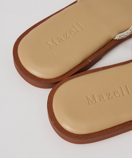セール】Mazell / グリッターフラットサンダル（サンダル