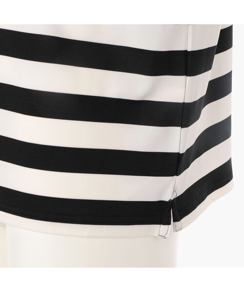 BRIEFING GOLF MARINE STRIPE HIGH NECK／L BRIEFING GOLF MARINE STRIPE HIGH NECK／L