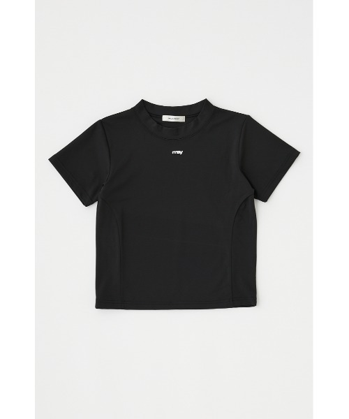 MOUSSY（マウジー）の「BASIC TINY Tシャツ（Tシャツ/カットソー・レディース・ネイビー/ホワイト/ブラック・FREE）」の11枚目の写真