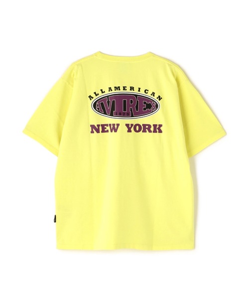 AVIREX（アヴィレックス）の「《WEB&DEPOT限定》VARISTY T-SHIRT "NY" / バーシティ 半袖Tシャツ ニューヨーク / AVIREX / アヴィレックス（Tシャツ/カットソー・メンズ・ブラック/ホワイト/ライトグレー/イエロー・L/M/2XL/XL）」の4枚目の写真