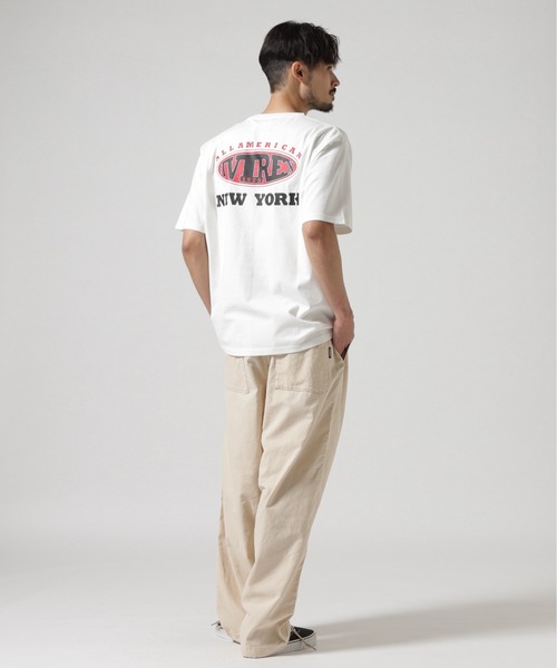 AVIREX（アヴィレックス）の「《WEB&DEPOT限定》VARISTY T-SHIRT "NY" / バーシティ 半袖Tシャツ ニューヨーク / AVIREX / アヴィレックス（Tシャツ/カットソー・メンズ・ブラック/ホワイト/ライトグレー/イエロー・L/M/2XL/XL）」の22枚目の写真