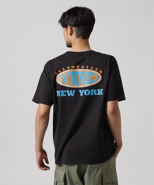 AVIREX（アヴィレックス）の「《WEB&DEPOT限定》VARISTY T-SHIRT "NY" / バーシティ 半袖Tシャツ ニューヨーク / AVIREX / アヴィレックス（Tシャツ/カットソー・メンズ・ブラック/ホワイト/ライトグレー/イエロー・L/M/2XL/XL）」の17枚目の写真