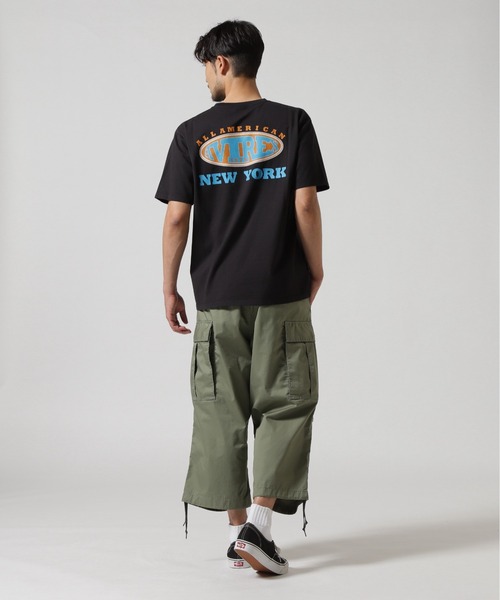 AVIREX（アヴィレックス）の「《WEB&DEPOT限定》VARISTY T-SHIRT "NY" / バーシティ 半袖Tシャツ ニューヨーク / AVIREX / アヴィレックス（Tシャツ/カットソー・メンズ・ブラック/ホワイト/ライトグレー/イエロー・L/M/2XL/XL）」の15枚目の写真