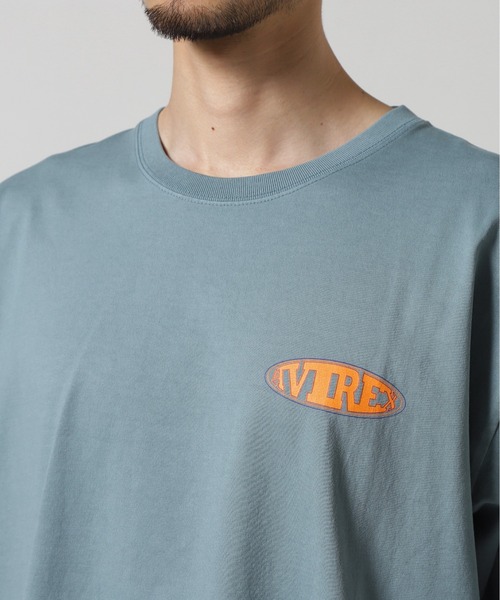 AVIREX（アヴィレックス）の「《WEB&DEPOT限定》VARISTY T-SHIRT "NY" / バーシティ 半袖Tシャツ ニューヨーク / AVIREX / アヴィレックス（Tシャツ/カットソー・メンズ・ブラック/ホワイト/ライトグレー/イエロー・L/M/2XL/XL）」の5枚目の写真