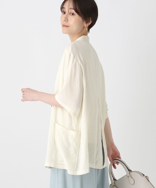 美品❣️ヨサ テラウェア オープンネック LL 美品！ヨサYOSA テラウエア オープンネック LL