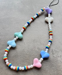 Y2K SYNAPSE FACTORY | 【カラフルハート】Strap(スマホグッズ)