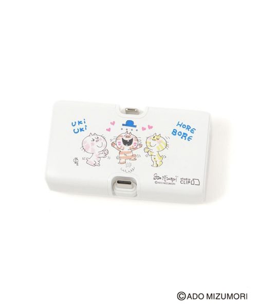 モバイルバッテリー[水森亜土コラボ]（スマホグッズ）｜studio