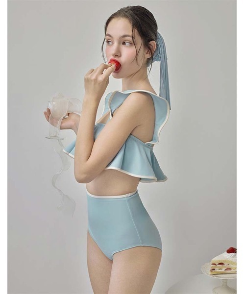 水着・白 KOEISTORE 水着 2025 水着セット レディース 春 夏 春夏 黒 白