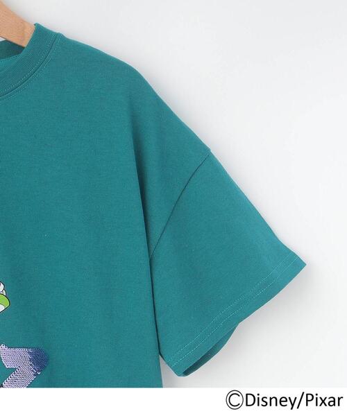 Disney（ディズニー）の「◆【DISNEY】トイ・ストーリー スパンコールTシャツ（Tシャツ/カットソー・レディース・チャコールグレー/グリーン・10/11/12）」の12枚目の写真