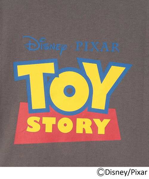 Disney（ディズニー）の「◆【DISNEY】トイ・ストーリー スパンコールTシャツ（Tシャツ/カットソー・レディース・チャコールグレー/グリーン・10/11/12）」の7枚目の写真
