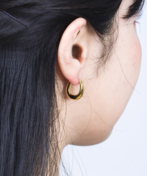 セール】【TOMWOOD】Liz Hoop Gold リズフープ ゴールド ピアス