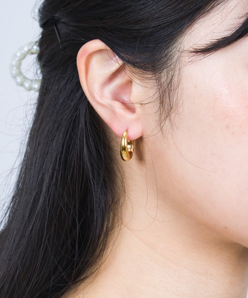 TOMWOOD Liz Hoop リズ フープピアス 両耳 トムウッド Liz Hoop Gold - Tom Wood Project Official Online Store