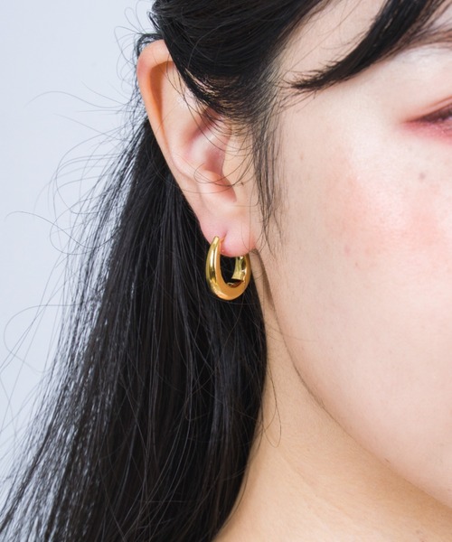 TOMWOOD Liz Huggies ピアス（両耳用） 楽天市場】TOMWOOD トムウッド ピアス Liz Hoop リズ フープ