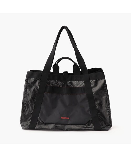 BRIEFING(ブリーフィング)の「【BRIEFING/ブリーフィング】LS MARKET TOTE(Lサイズ)(トートバッグ・メンズ・ブラック・FREE)」の1枚目の写真
